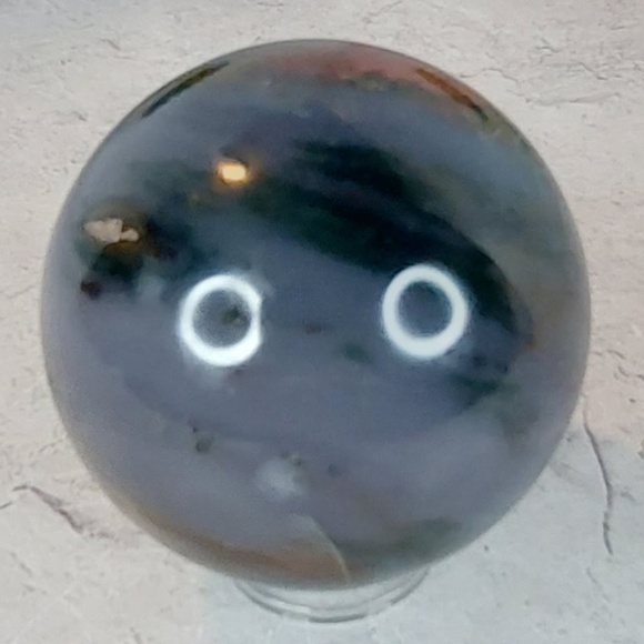 Ocean Jasper Sphere | Joy • Renewal • Emotional Harmony - Picture 3 of 8